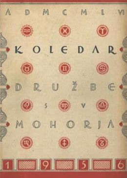 Koledar družbe sv. Mohorja za prestopno leto 1956