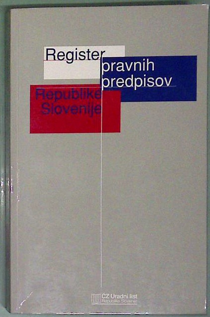 Register pravnih predpisov republike Slovenije
