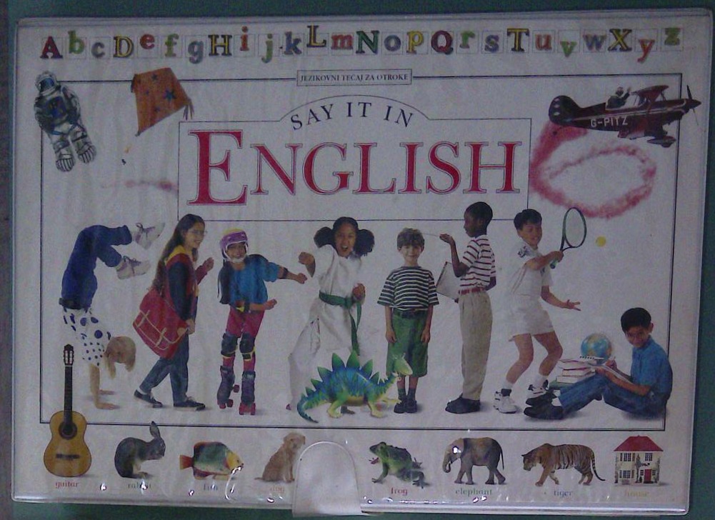 Say it in English - jezikovni tečaj za otroke