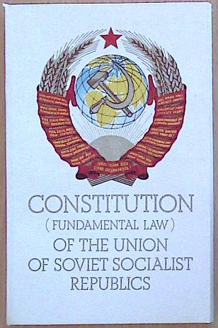 Constitution (Fundamental Law) of the Union of Soviet Socialist Republics