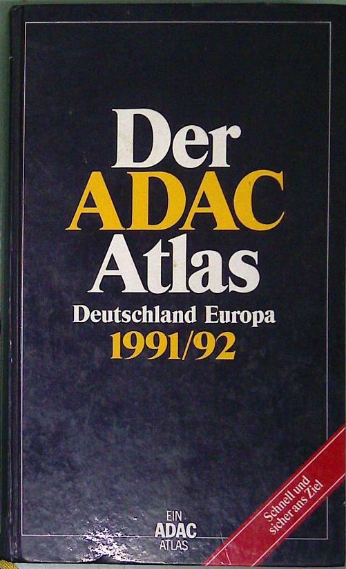 Der ADAC Atlas Deutschland Europa