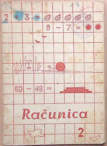 Računica za drugi razred osnovnih šol