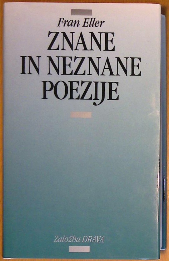 Znane in neznane poezije