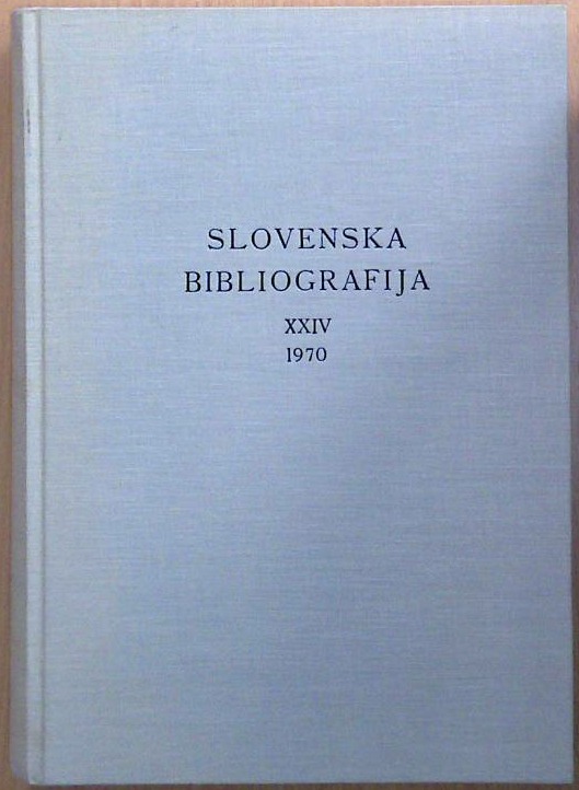 Slovenska bibliografija za leto 1970 - slika 2