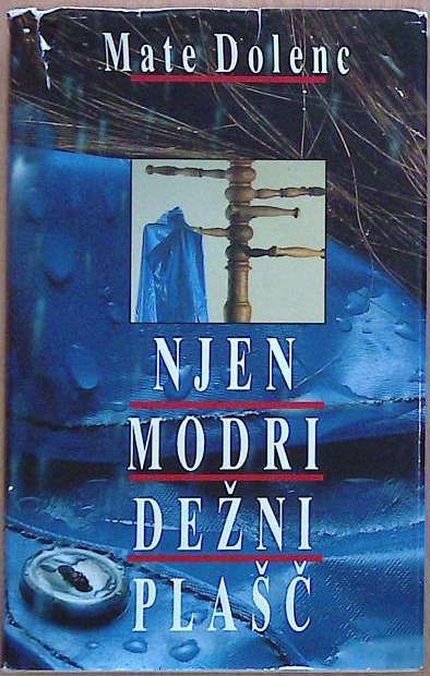 Njen modri dežni plašč