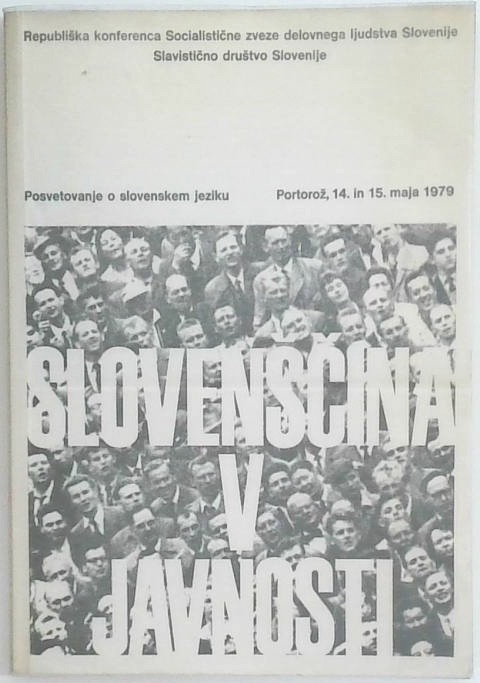 Slovenščina v javnosti