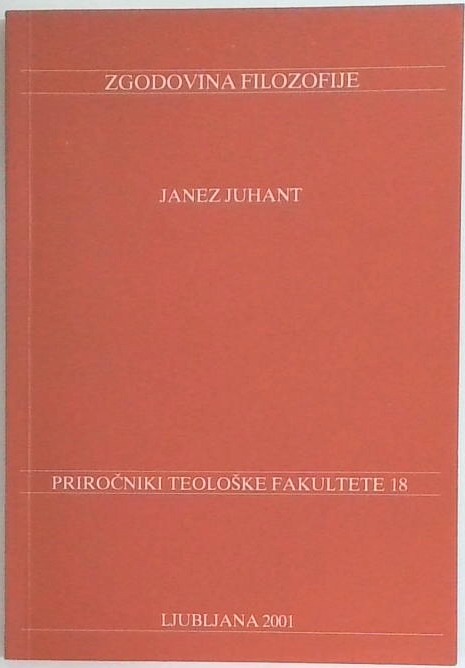 Zgodovina filozofije : stari in srednji vek