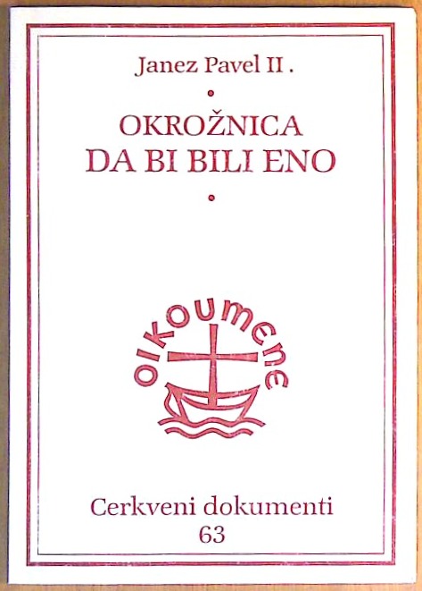 Okrožnica: Da bi bili vsi eno