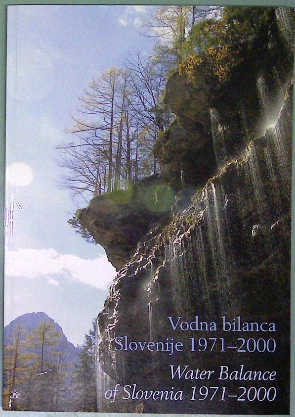 Vodna bilanca Slovenije  1971 - 2000