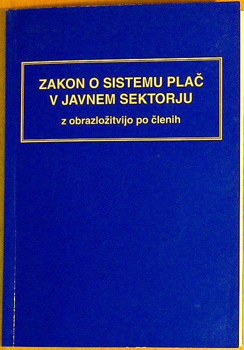 Zakon o sistemu plač v javnem sektorju