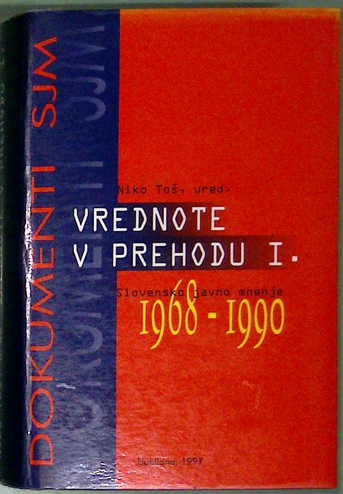 Slovensko javno mnenje 1990 - 1998 : Vrednote v prehodu II. - slika 2