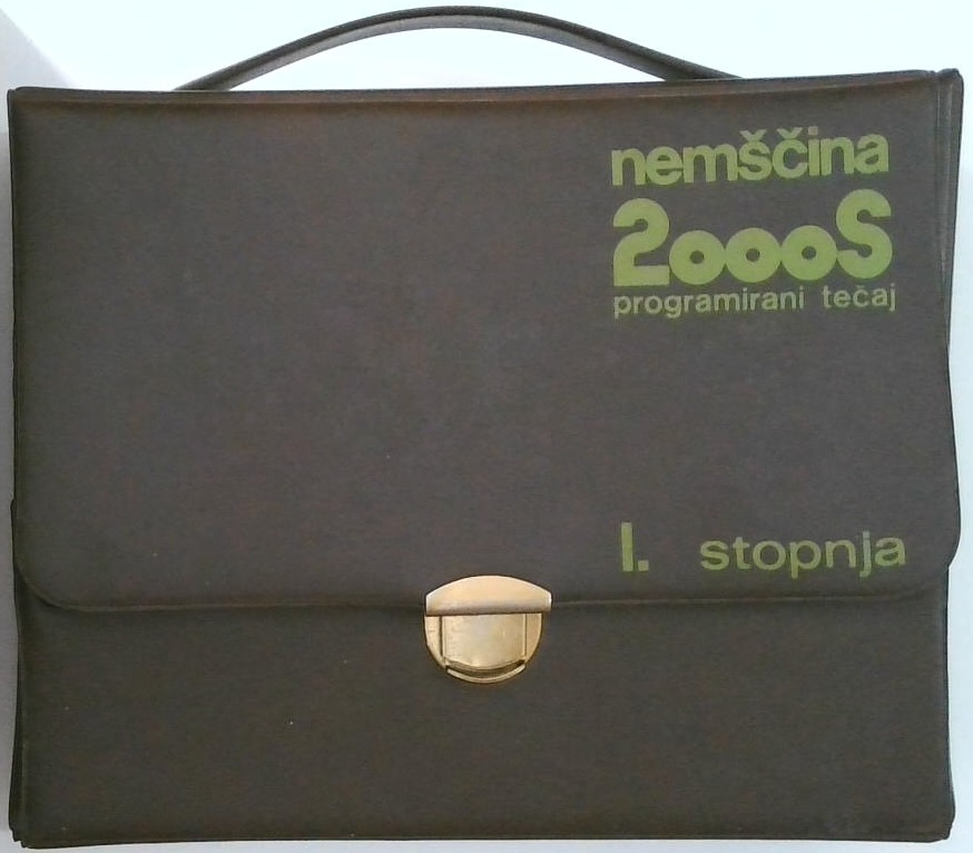 Nemščina 2000S : programirani tečaj I. stopnja na 12 kasetah (komplet) - slika 2