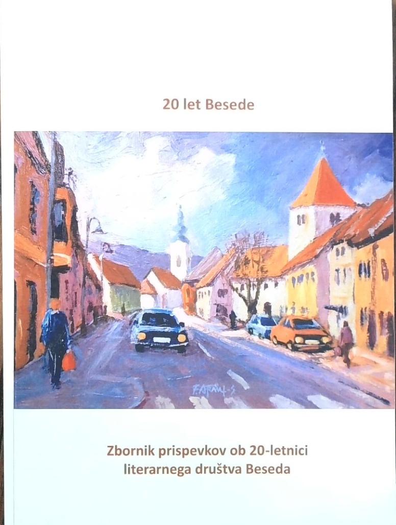 20 let Besede, Zbornik prispevkov ob 20-letnici literarnega društva Beseda - slika 2