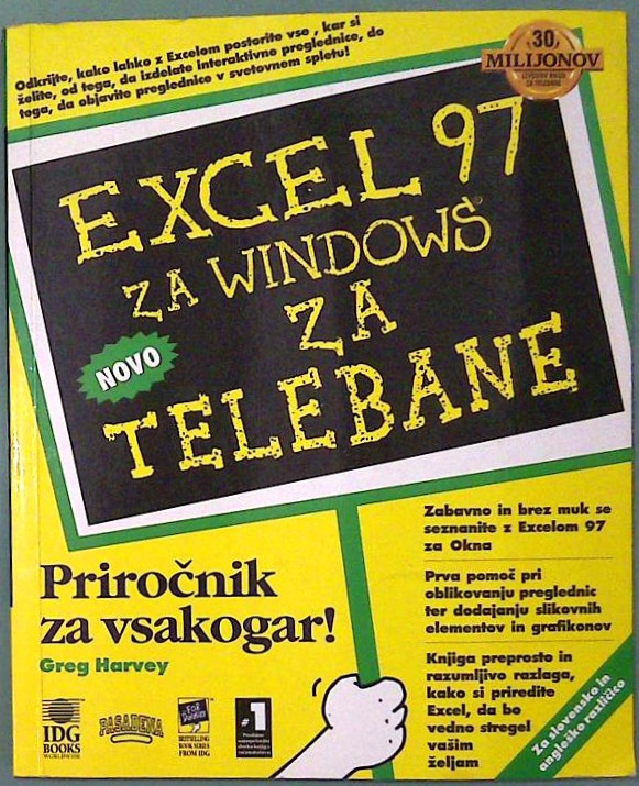 Excel 97 za Windows za telebane