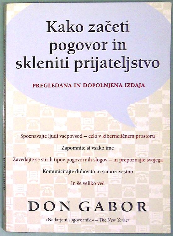 Kako začeti pogovor in skleniti prijateljstvo