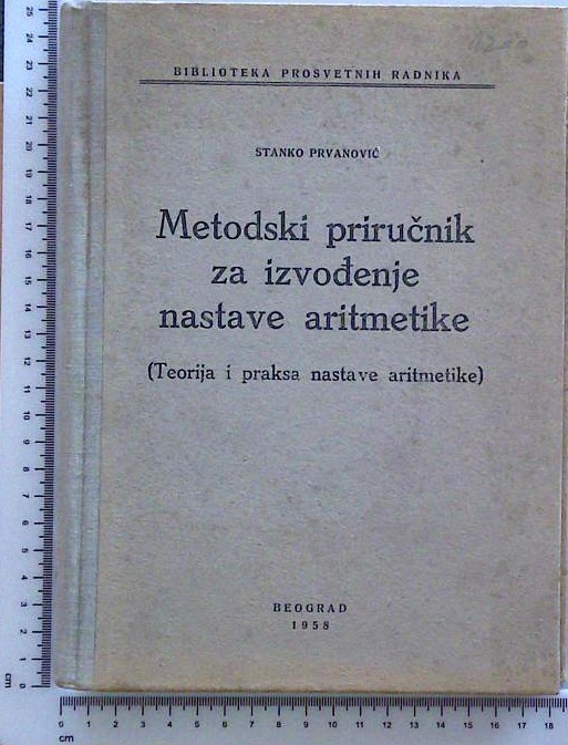 Metodski priručnik za izvođenje nastave aritmetike
