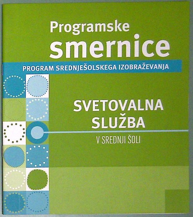 Programske smernice :  Program srednješolskega izobraževanja