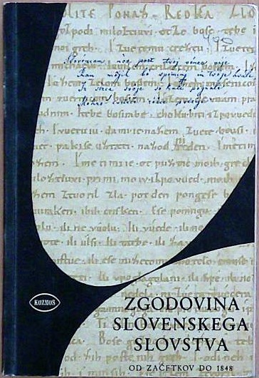 Zgodovina slovenskega slovstva od začetkov do 1848