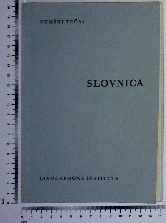 Nemški tečaj : Slovnica  (Deutscher Kursus)
