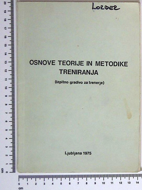 Osnove teorije in metodike treniranja