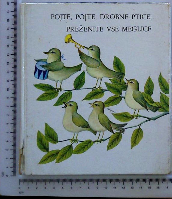 Pojte, pojte, drobne ptice, preženite vse meglice