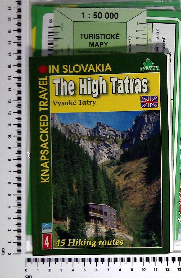 The high Tatras : 45 Hiking Routs with Hiking Map