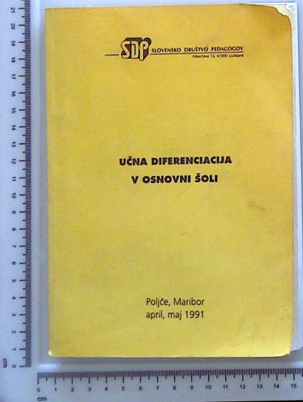 Učna diferenciacija v osnovni šoli