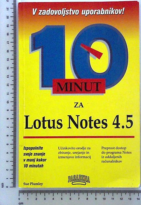 10 minut za Lotus Notes 4.5