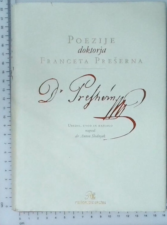 Poezije doktorja Franceta Prešerna
