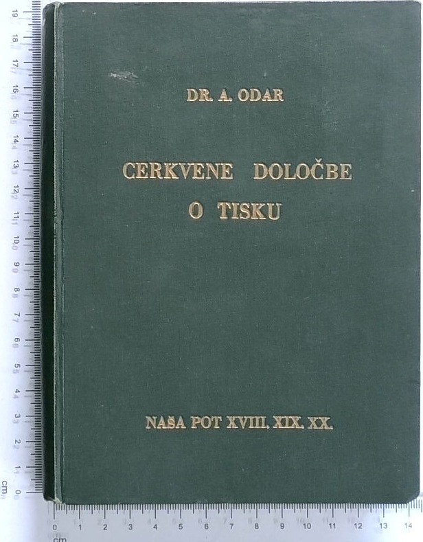 Cerkvene določbe o tisku