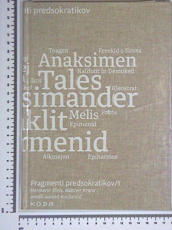 Fragmenti predsokratikov 1
