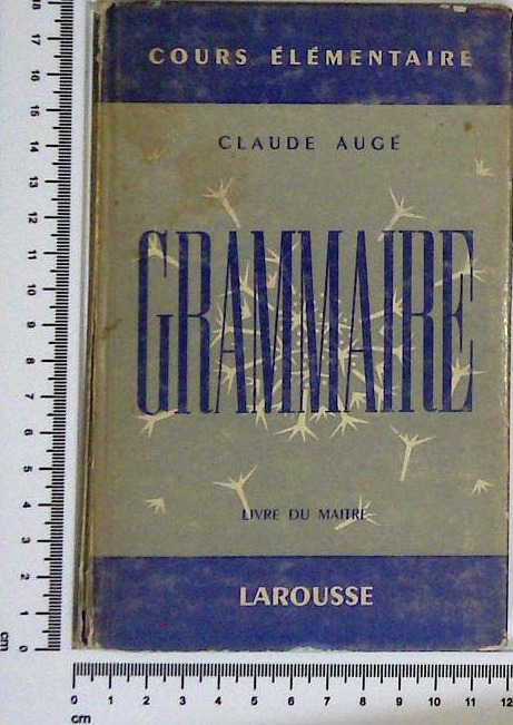 Grammaire : Cours Elementaire