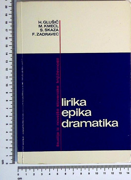 Lirika epika dramatika