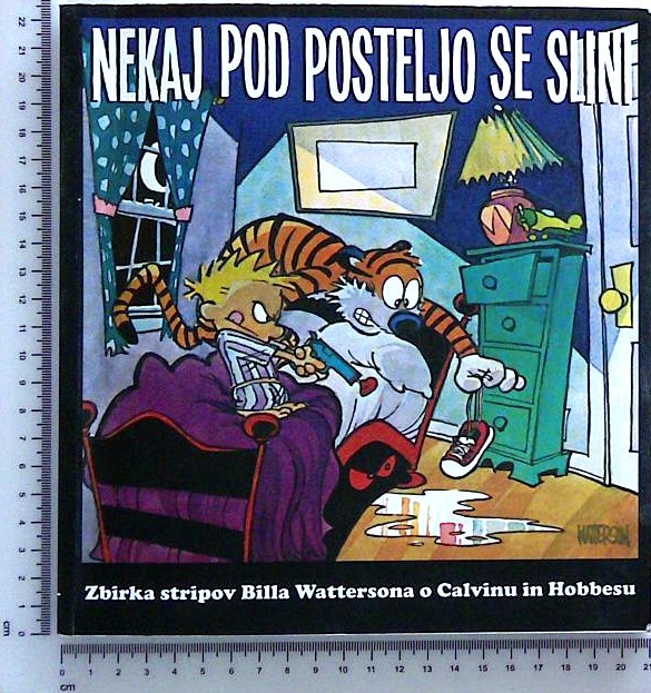 Nekaj pod posteljo se slini