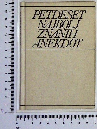 Petdeset najbolj znanih anekdot