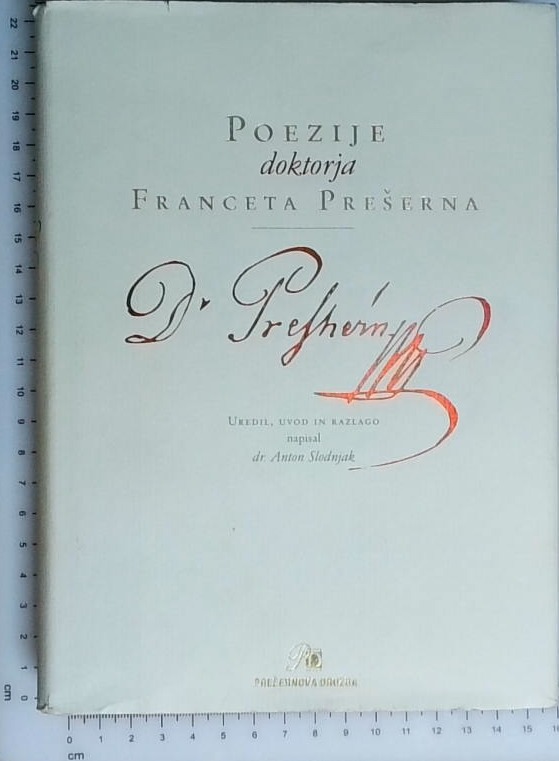 Poezije doktorja Franceta Prešerna - slika 2