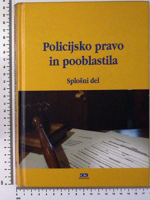 Policijsko pravo in pooblastila