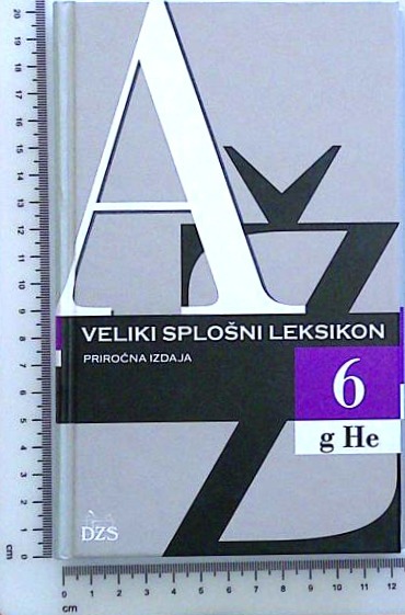 Veliki splošni leksikon - priročna izdaja : 6 g He