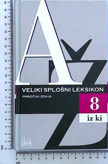 Veliki splošni leksikon - priročna izdaja : 8 iz ki - slika 2