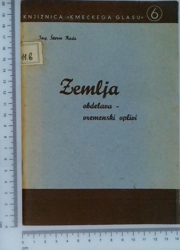 Zemlja: obdelava - vremenski vplivi 