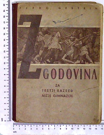 Zgodovina za tretji razred nižje gimnazije